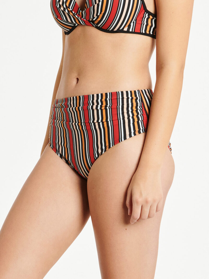 Nass-Eau Bikini bottom W01154B mix and match stripe combo