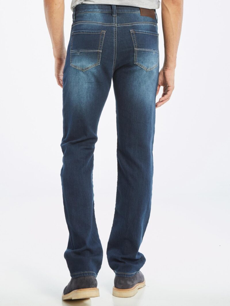 Jeans Brad Lois 1136-5959-95 en denim extensible et confortable couleur bleu médium