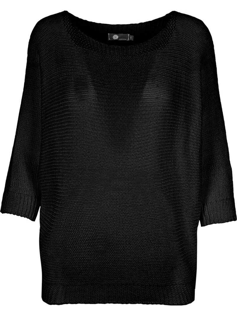 Chandail M Italy 33-1395NOS en tricot noir