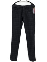 Bertini M1910E059 checked print trousers in stretchy and comfortable fabrics