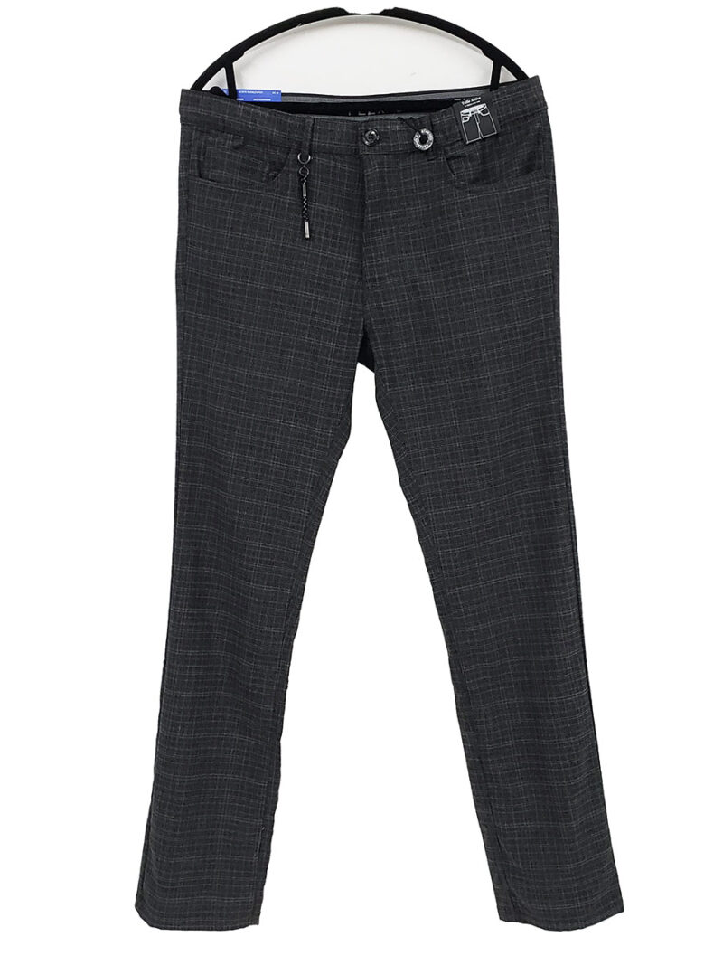 Point Zero dressy pants 7359832 in stretch fabric  with a checked print