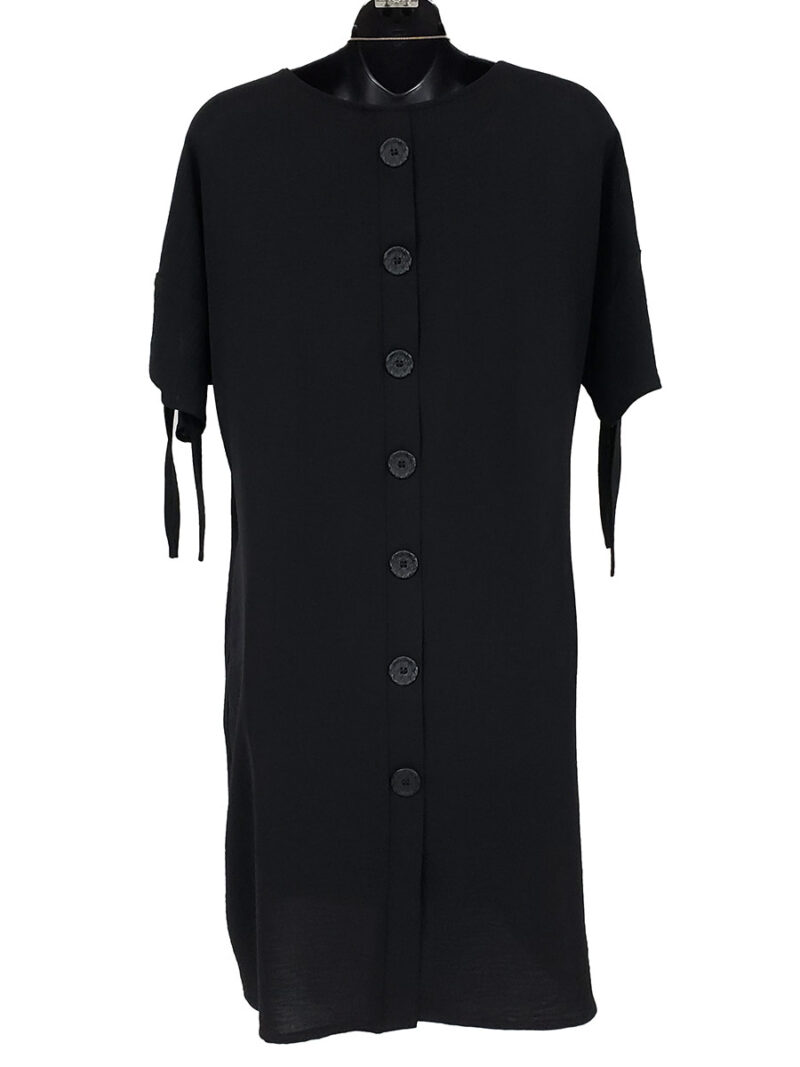 Bali Long dress 8152 black, light, flexible and comfortable