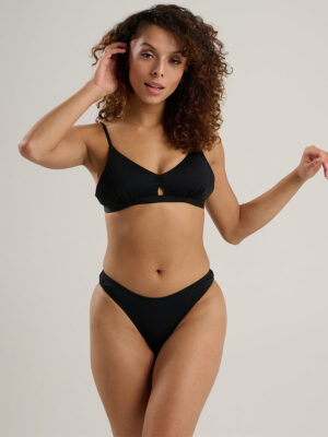 Bas maillot bikini Quintsoul 1055295 style tanga couleur noir