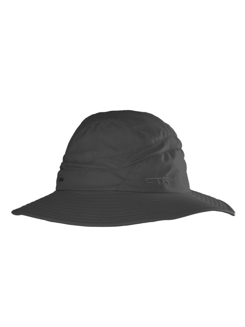 CTR 1367 Packable, Moisture Wicking Hat charcoal color