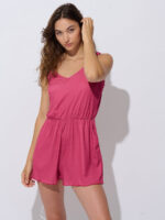 Everyday Sunday Cover Up ESBEAW00940 rumper style pink color