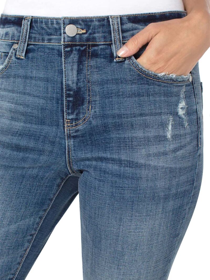 Liverpool LM5158EH-SIERRA jeans with wear and tear