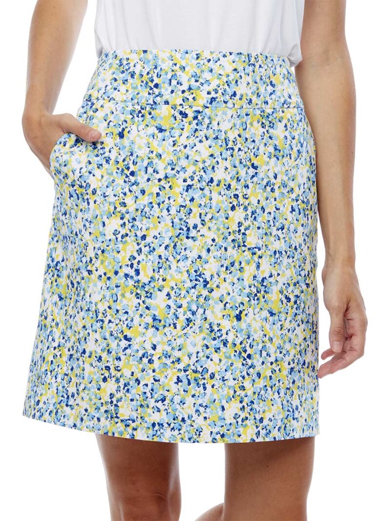 UP skort 70730 floral print with comfortable waist band