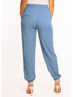 Pantalon M Italy 11-10596S taille élastique bleu jeans