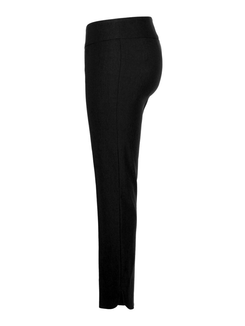 Pantalon cheville UP 65027A extensible et confortable avec taille enfilable noir