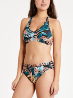 Top maillot bikini Nass-Eau W01151C imprimé tropical