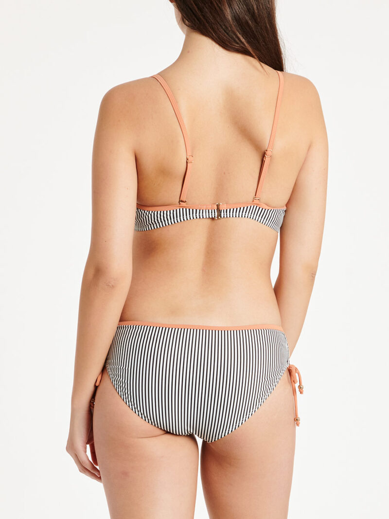 Nass-Eau W01171 push up bikini top with underwire and stripes