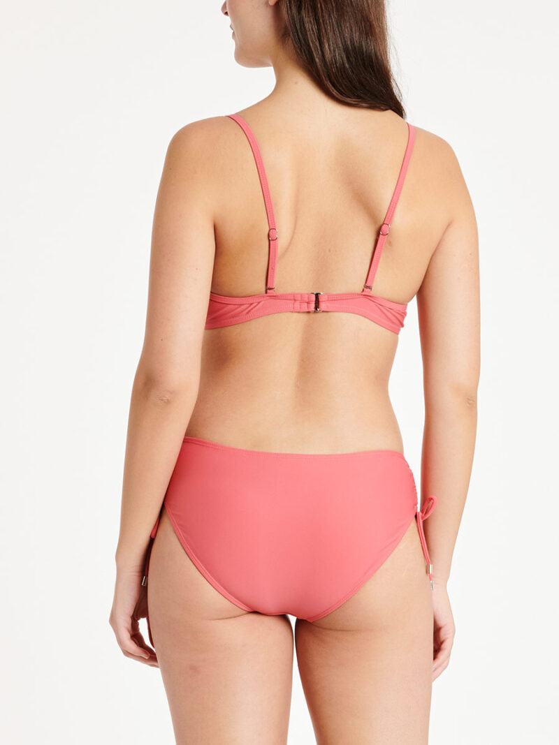 Top maillot bikini Nass-Eau W01178 push up avec armature couleur rose