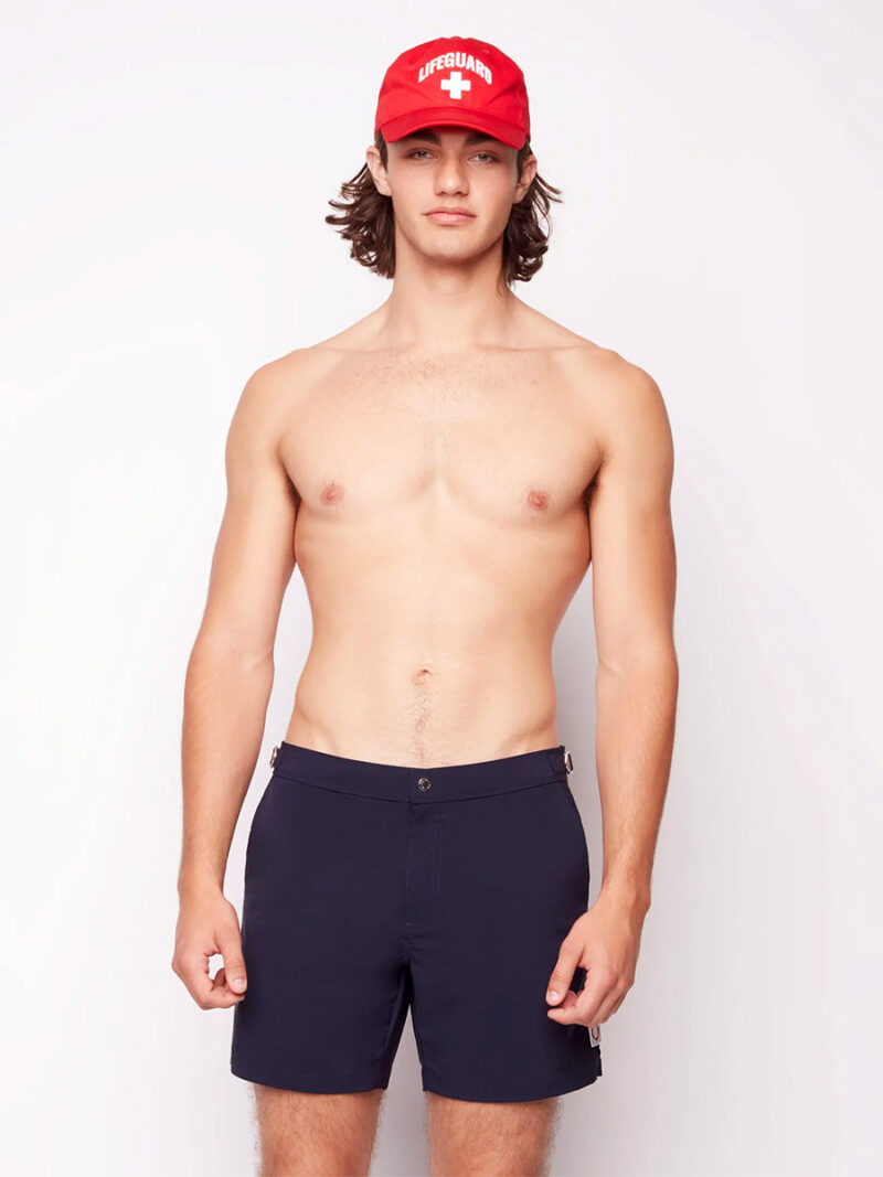 shPublic Beach PB5602 swim shorts with integrated shorts navy color