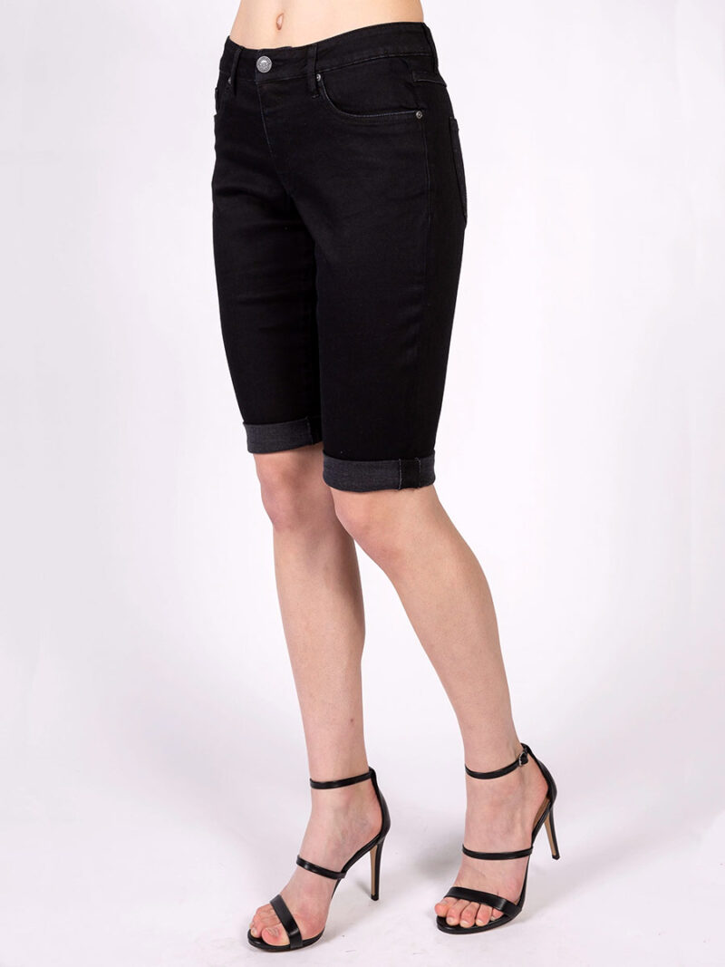 Carreli jeans bermuda shorts BP-0083 in denim black