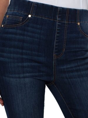 Liverpool jeans LM7065F60-CATALINA skinny cropped dark indigo