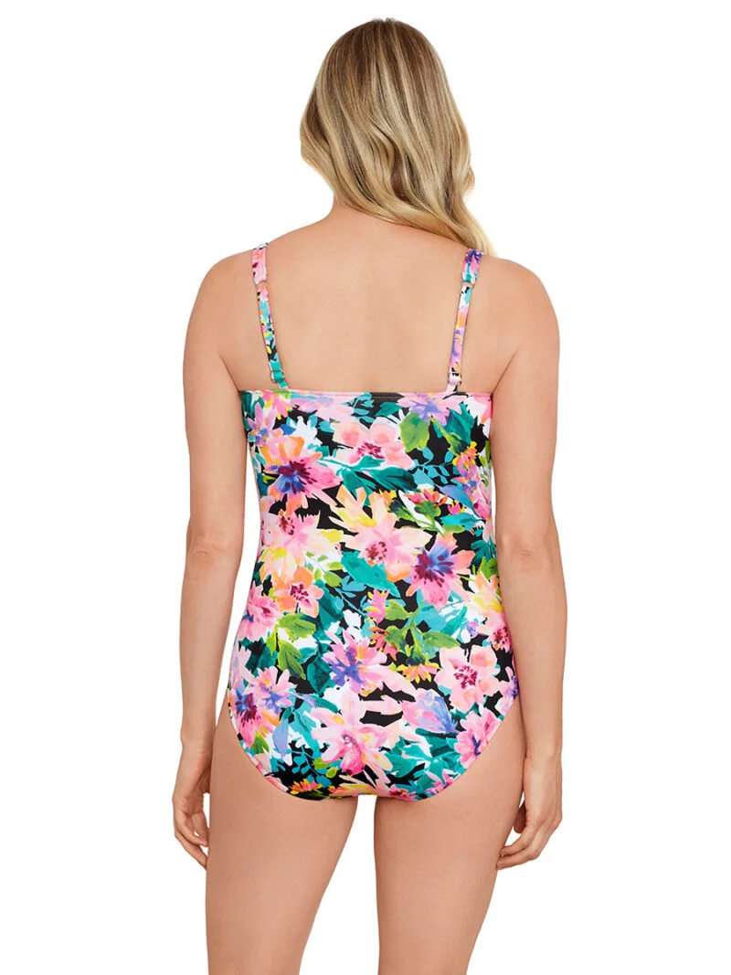 Penbrooke 1 piece swimsuit 60200093 printed with tummy control multicolored combo
