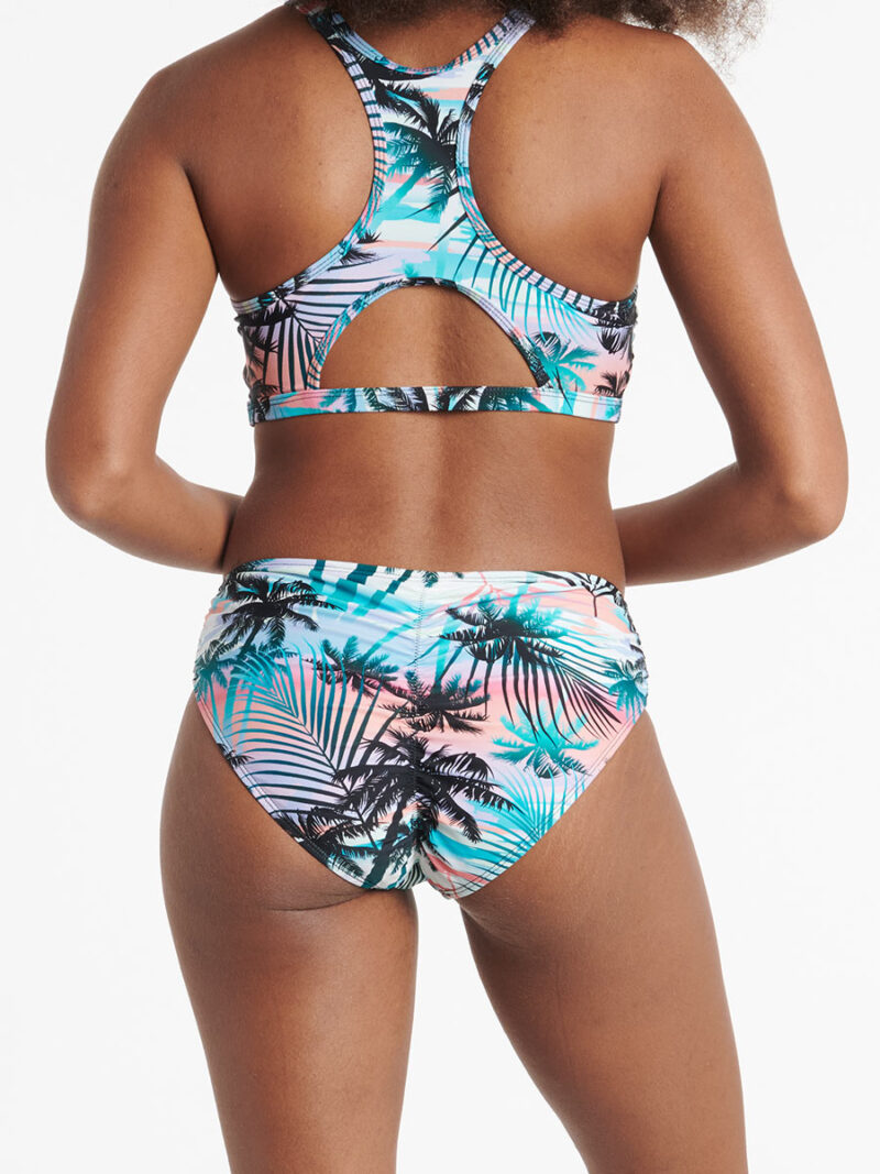 Mandarine Bikini Bottom Regular Size MCBEAW01097 Mix and Match palm print