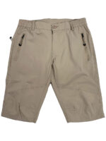 Point Zero capri 7855430 cargo style multi pockets ultra comfortable and stretchy ripstop texture beige color