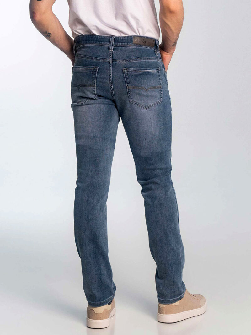 Peter Lois 1660-6565-00 jeans in semi-low rise stretch denim