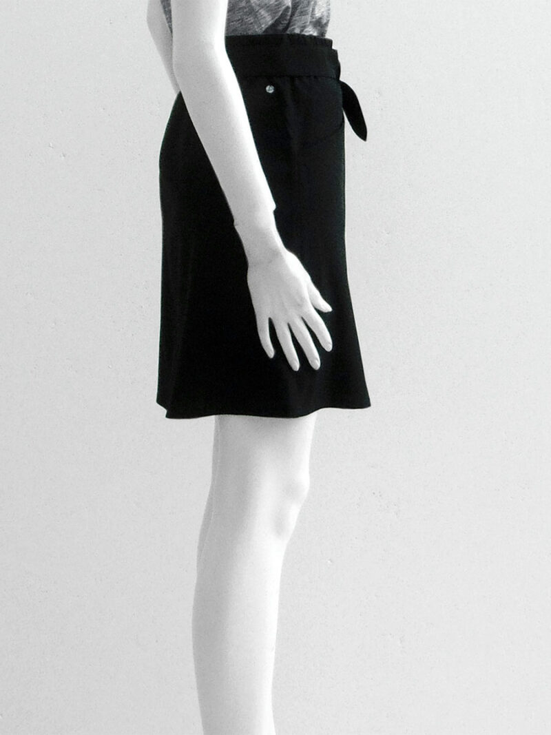 Point Zero 8060002 stretch skirt black color
