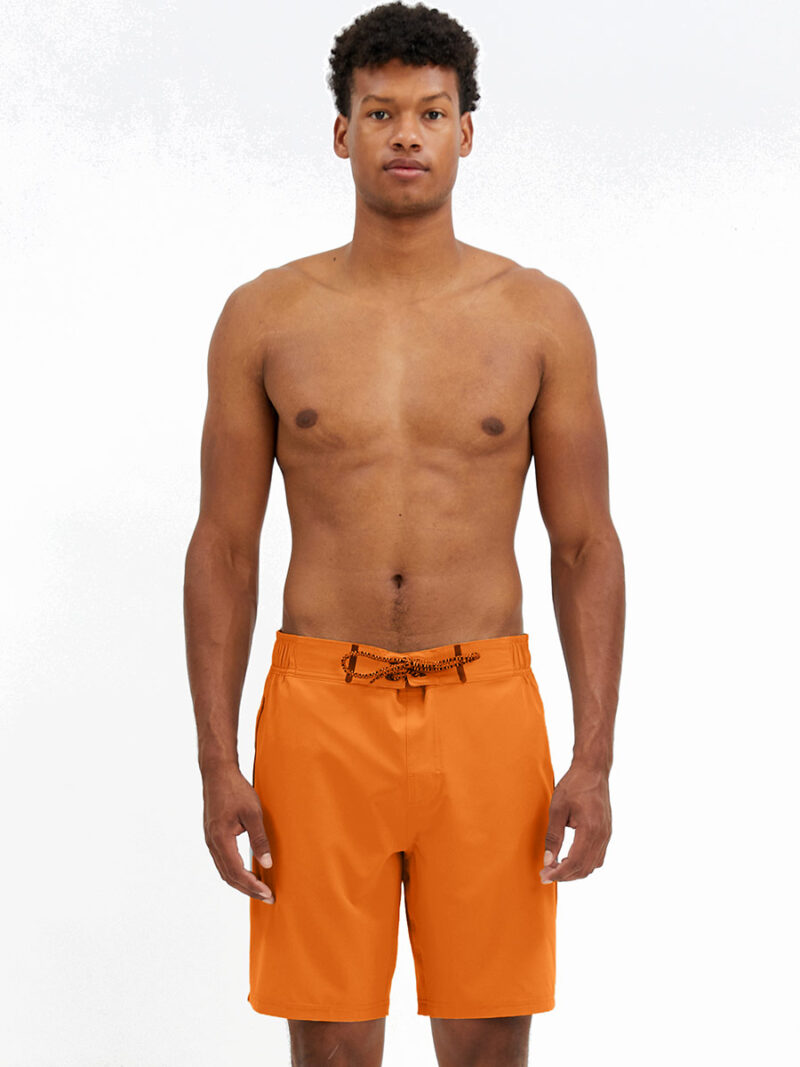 Boardshort Point Zero 7065370 en tissus extensible et confortable couleur orange
