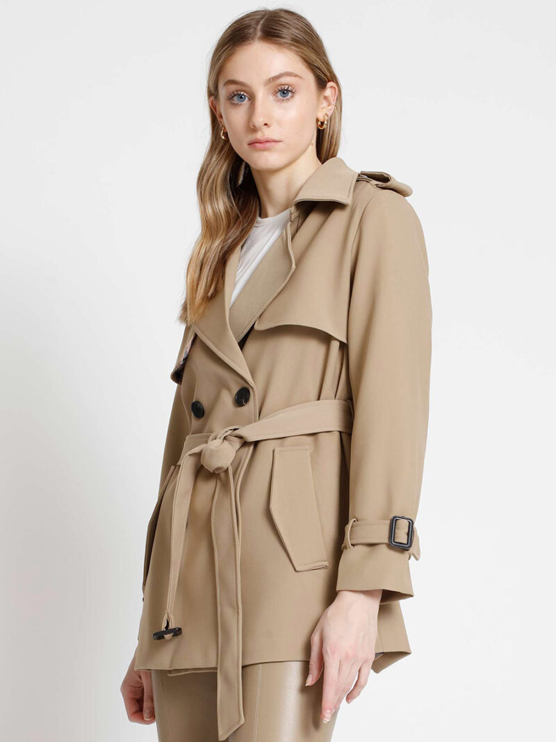 Point Zero coat 8068506 trench style with printed lining