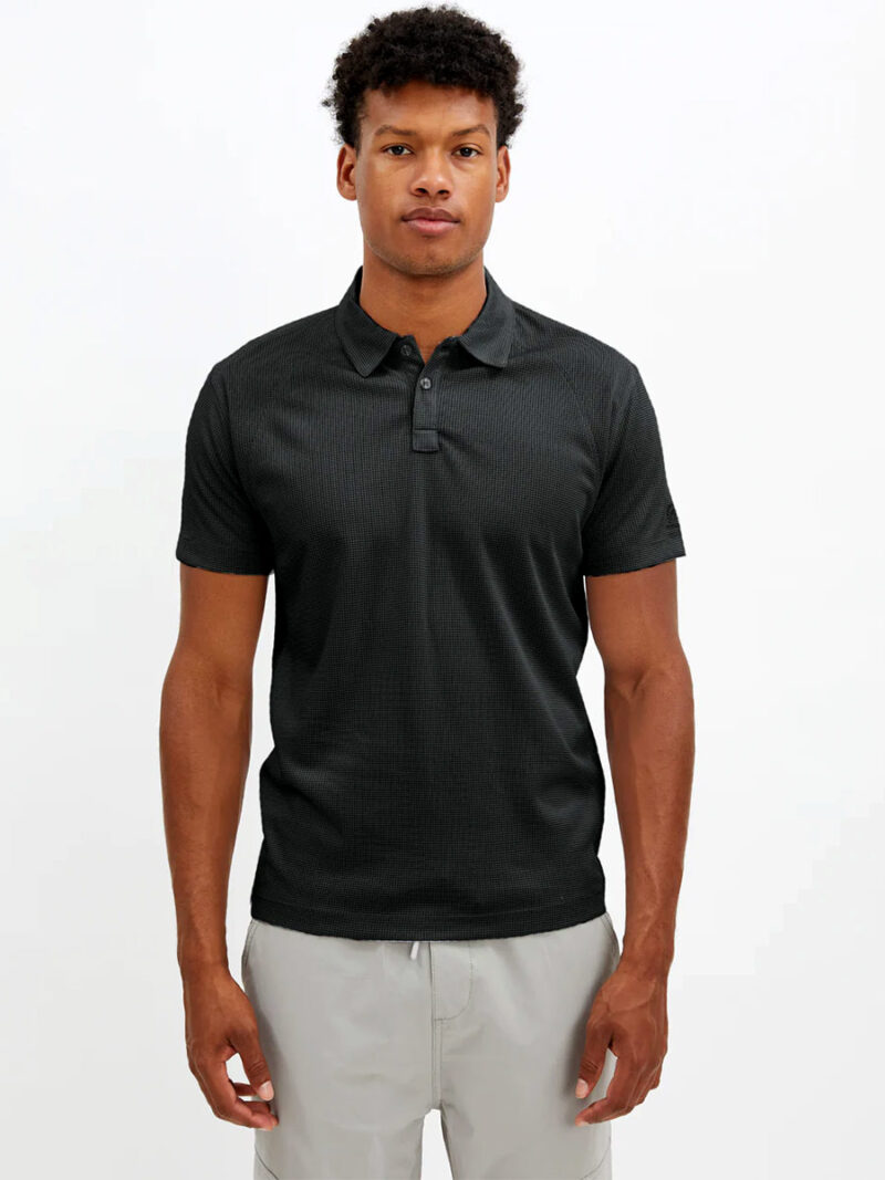 Polo Point Zero 7061525 stretchy and comfortable with waffle texture black color