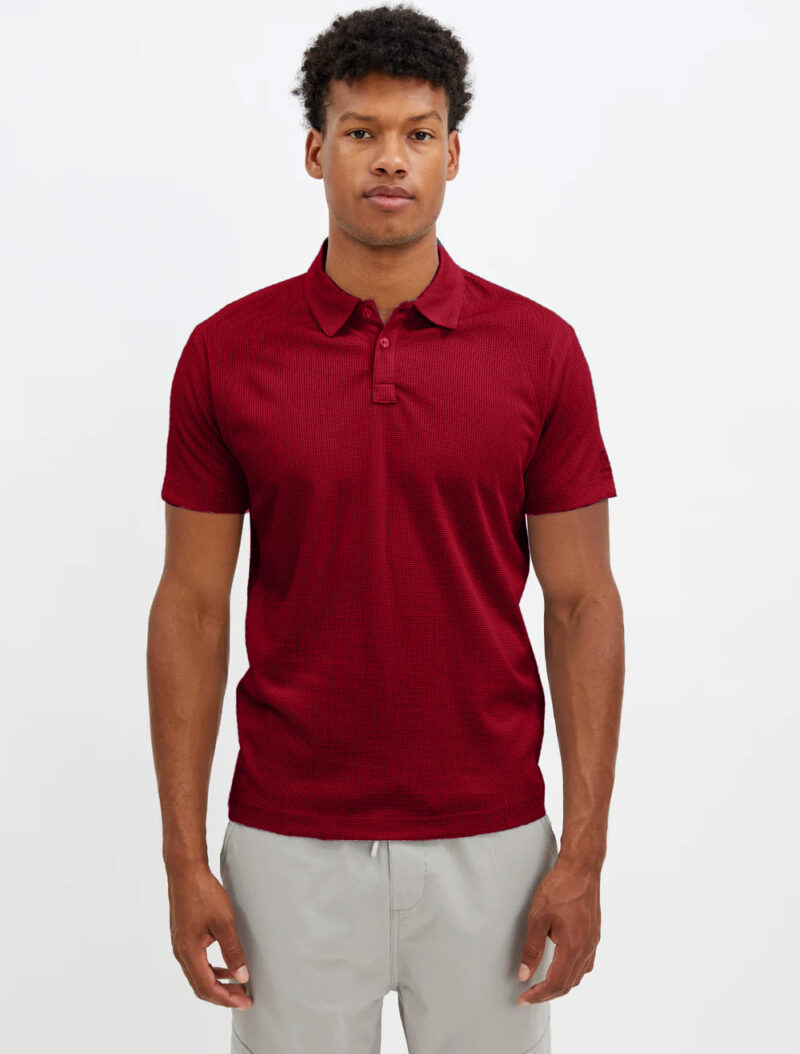 Polo Point Zero 7061525 stretchy and comfortable with waffle texture red color
