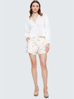 Dex shorts 2122714D floral print elastic waist