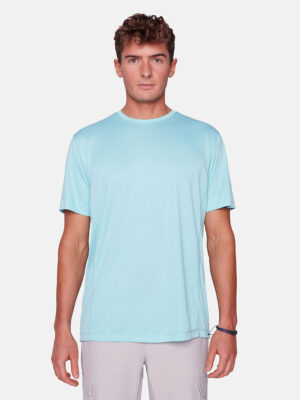 T-shirt Projek Raw PPS23302 en tissu doux, extensible et texturé couleur bleu ciel