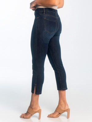 Jeans Lois 2145-6940-79 longueur 7/8 en denim extensible et confortable bleu foncé