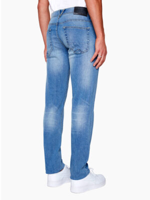 Jeans Projek Raw 142414 en denim extensible et confortable couleur indigo pâle