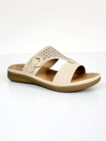 J.J's FOOTWEAR sandal S-1335 comfortable sole beige color