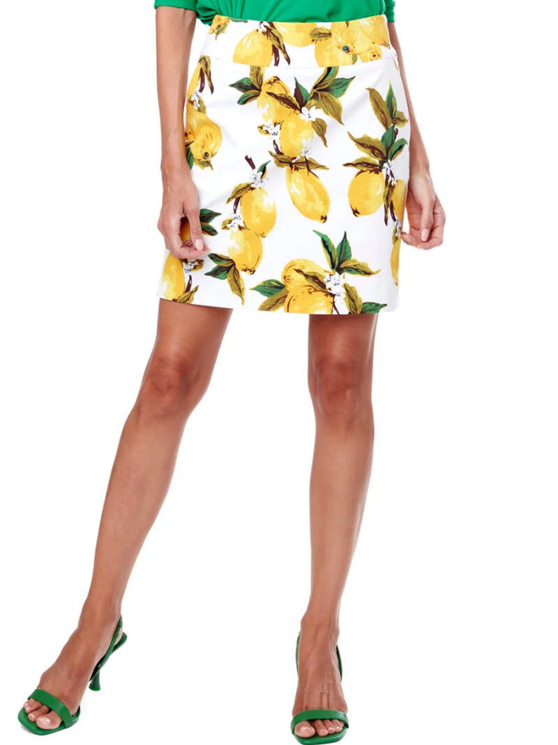 UP skort 70731 printed with comfortable waist band
