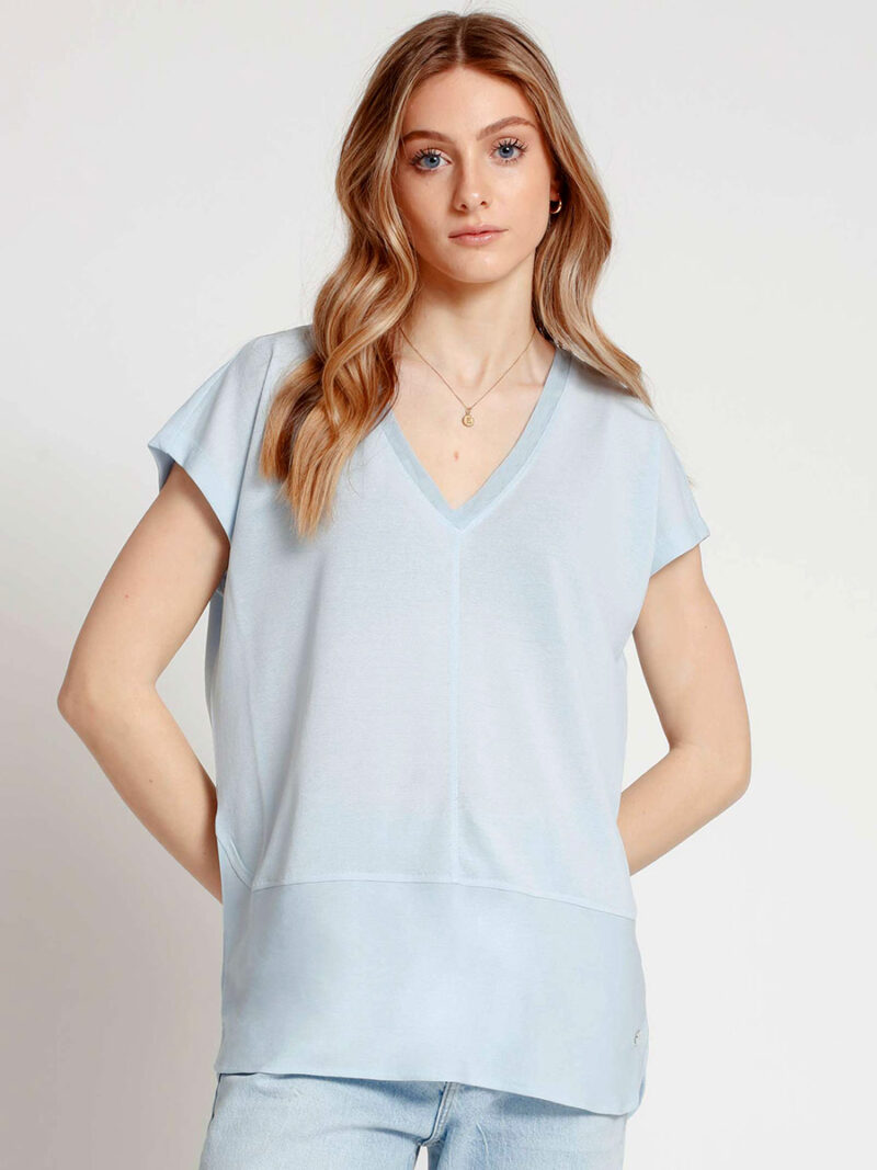 Point Zero t-shirt 8064512 short sleeves light blue