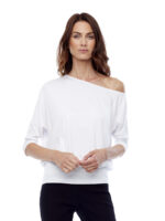 Up Top 30291 3/4 sleeves white color