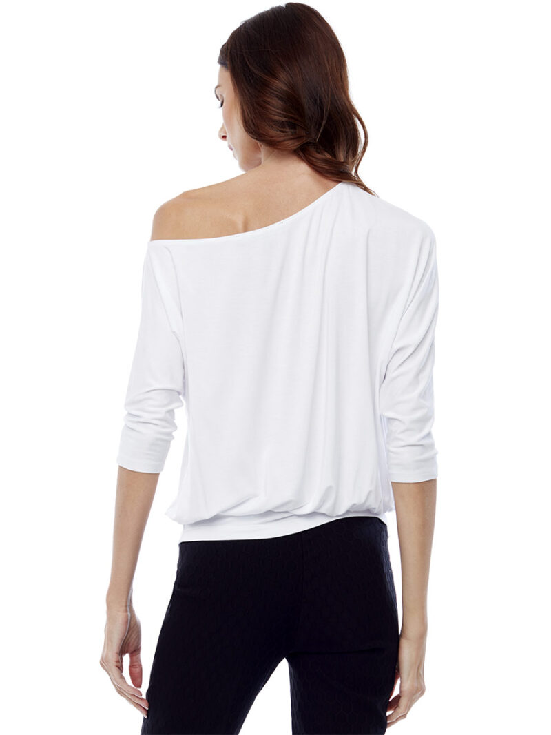 Top Up 30291 manches 3/4 blanc