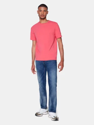 T-shirt Projek Raw 142795 manches courtes couleur rose