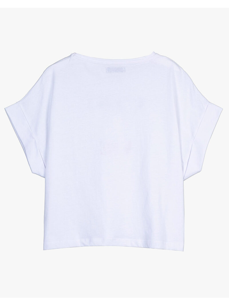 Losan T-shirt 312-1023 printed short sleeves white