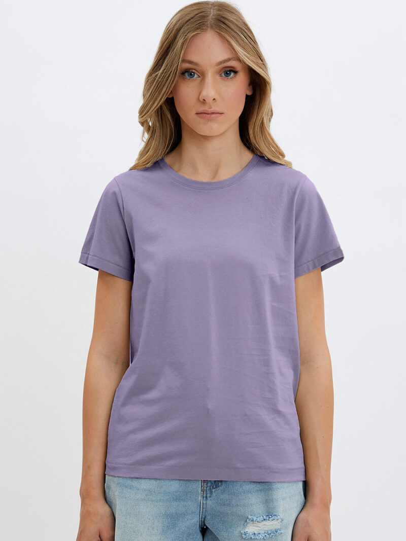 T-shirt Point Zero 8064525 manches courtes  en coton lilas
