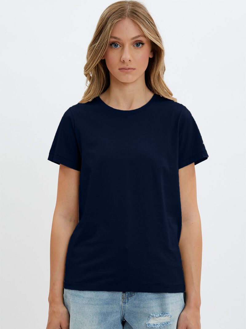 T-shirt Point Zero 8064525 manches courtes  en coton marine