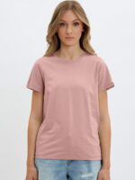 Point Zero t-shirt 8064525 cotton short sleeves pink