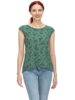 T-shirt Ragwear 2311-10017 manches courtes imprimé combo vert