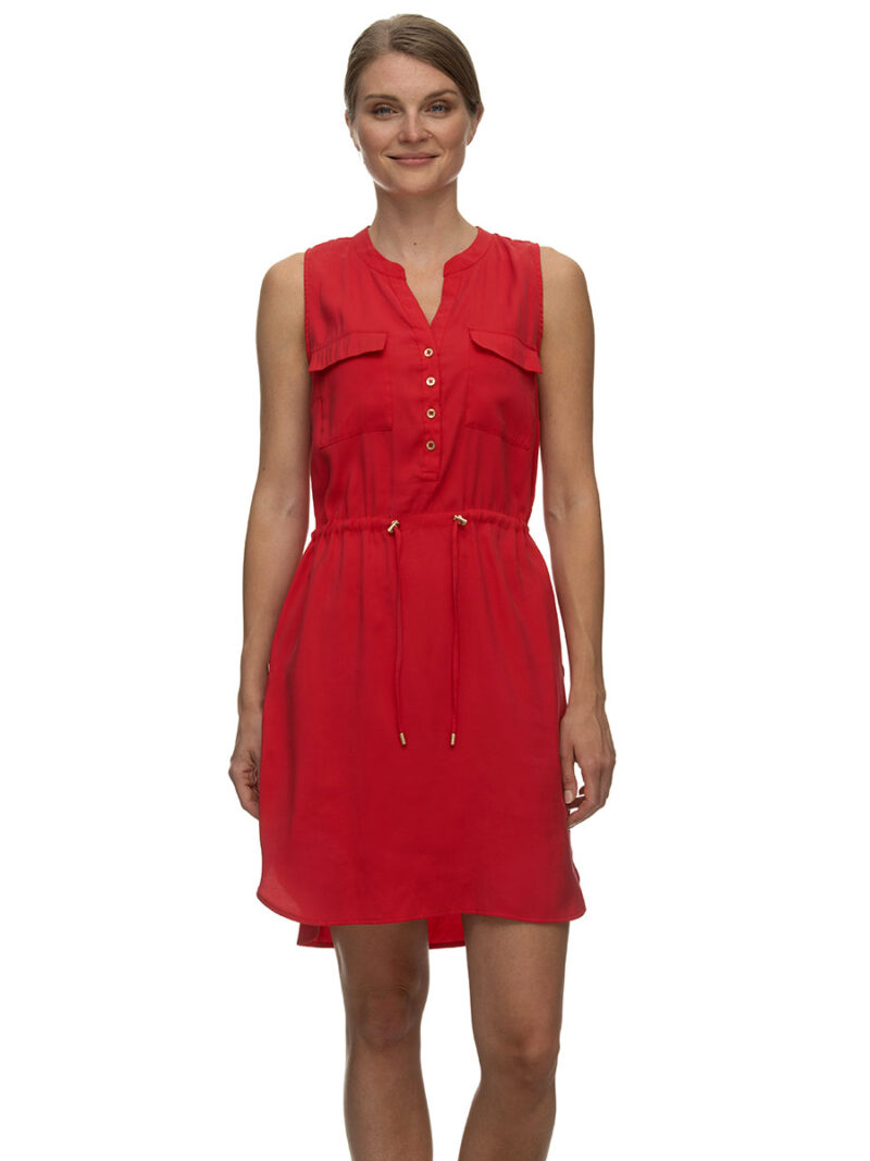 Ragwear Dress Roisin 2311-20034 sleeveless red