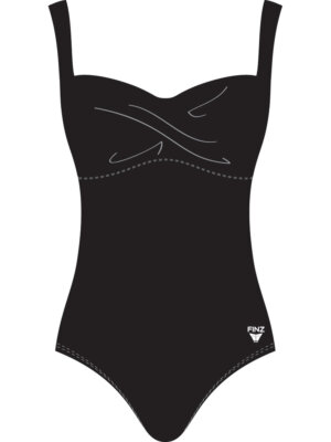 Finz 1 piece swimsuit FZW9401-BLACK