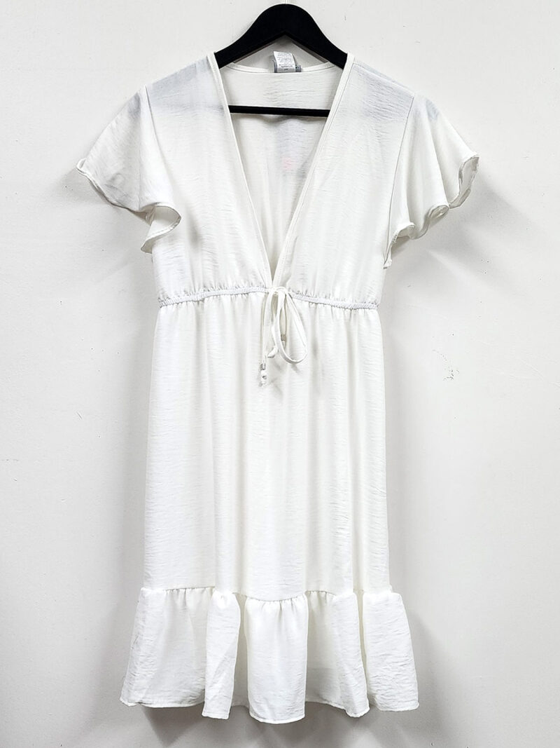 Cover Me Dress 23022507 Short Sleeve Cover  off white