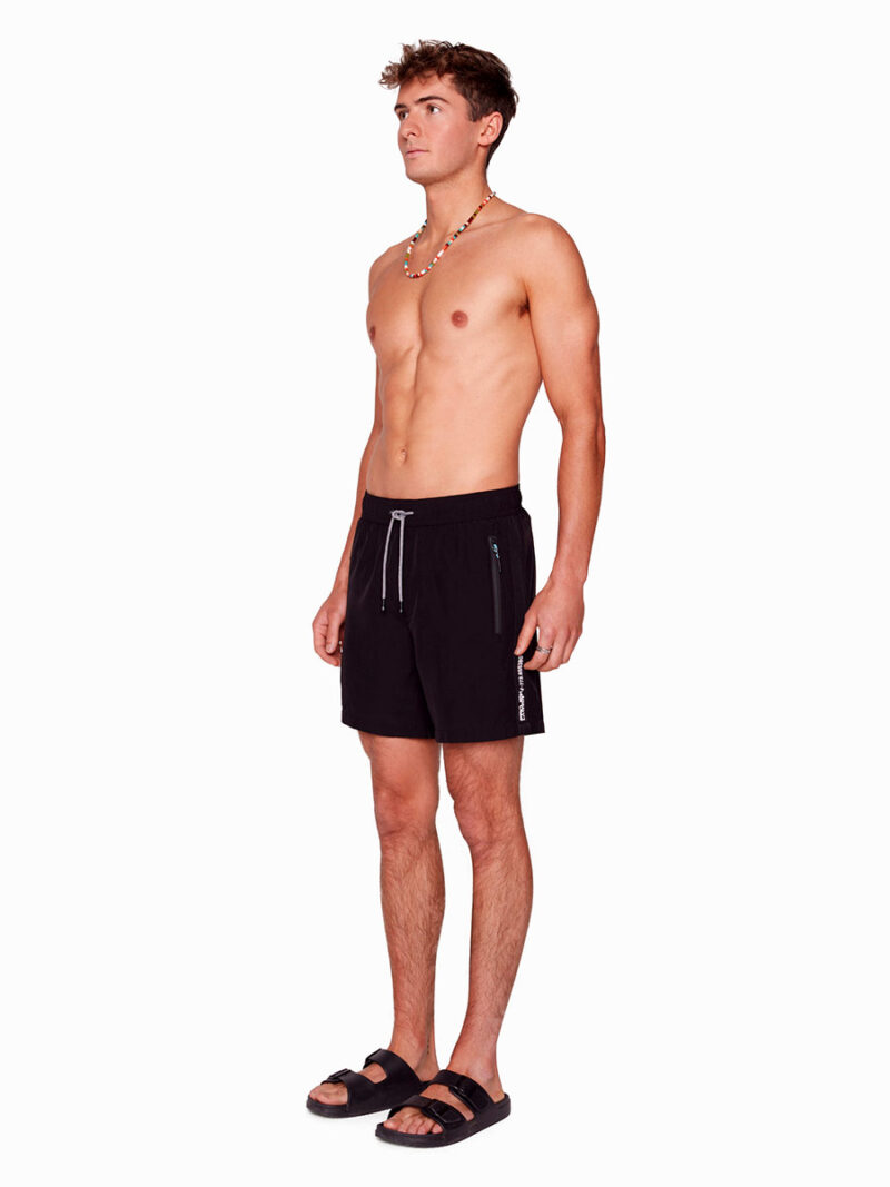 Projek Raw PPS23605 Comfy and Stretchy Jersey Shorts black color