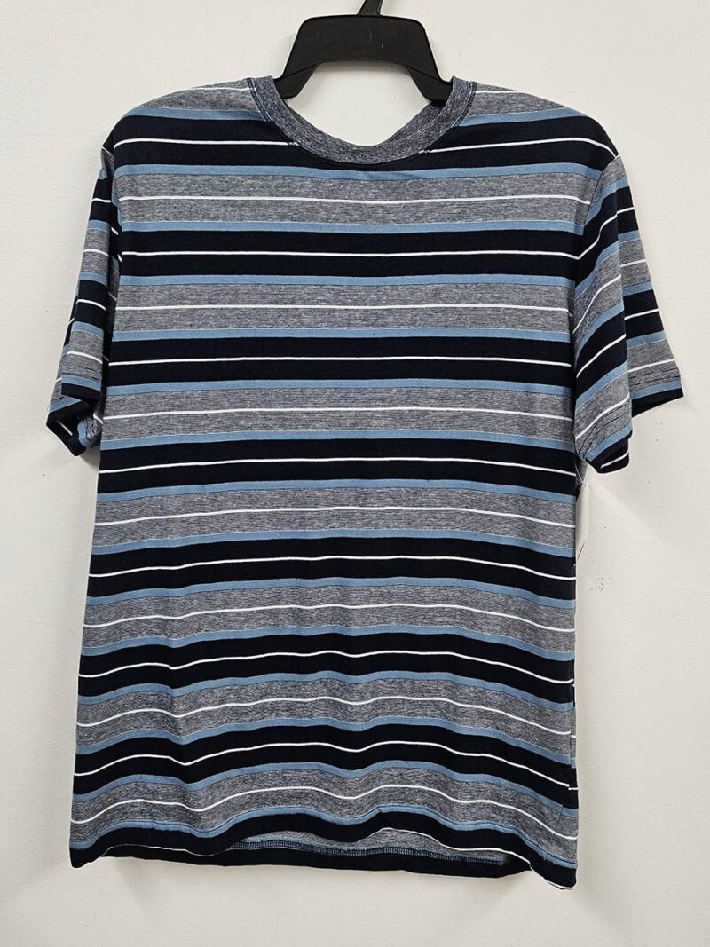 Point Zero T-Shirt 7061226 short sleeves with multi-stripes navy