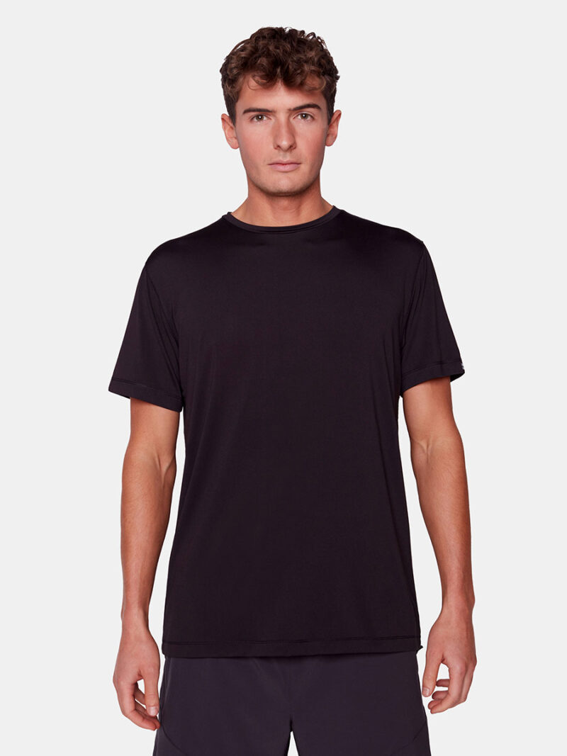 Projek Raw PPS23315 t-shirt in soft and stretchy fabric black