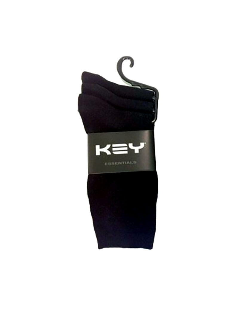 Key 4130 Cotton socks 3 Pack black